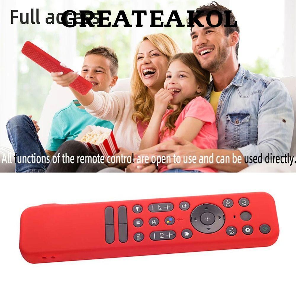 GREATESKOL TV Stick Cover Silicone Phụ kiện gia đình Màu trơn thời trang cho QD-OLED cho QD-OLED