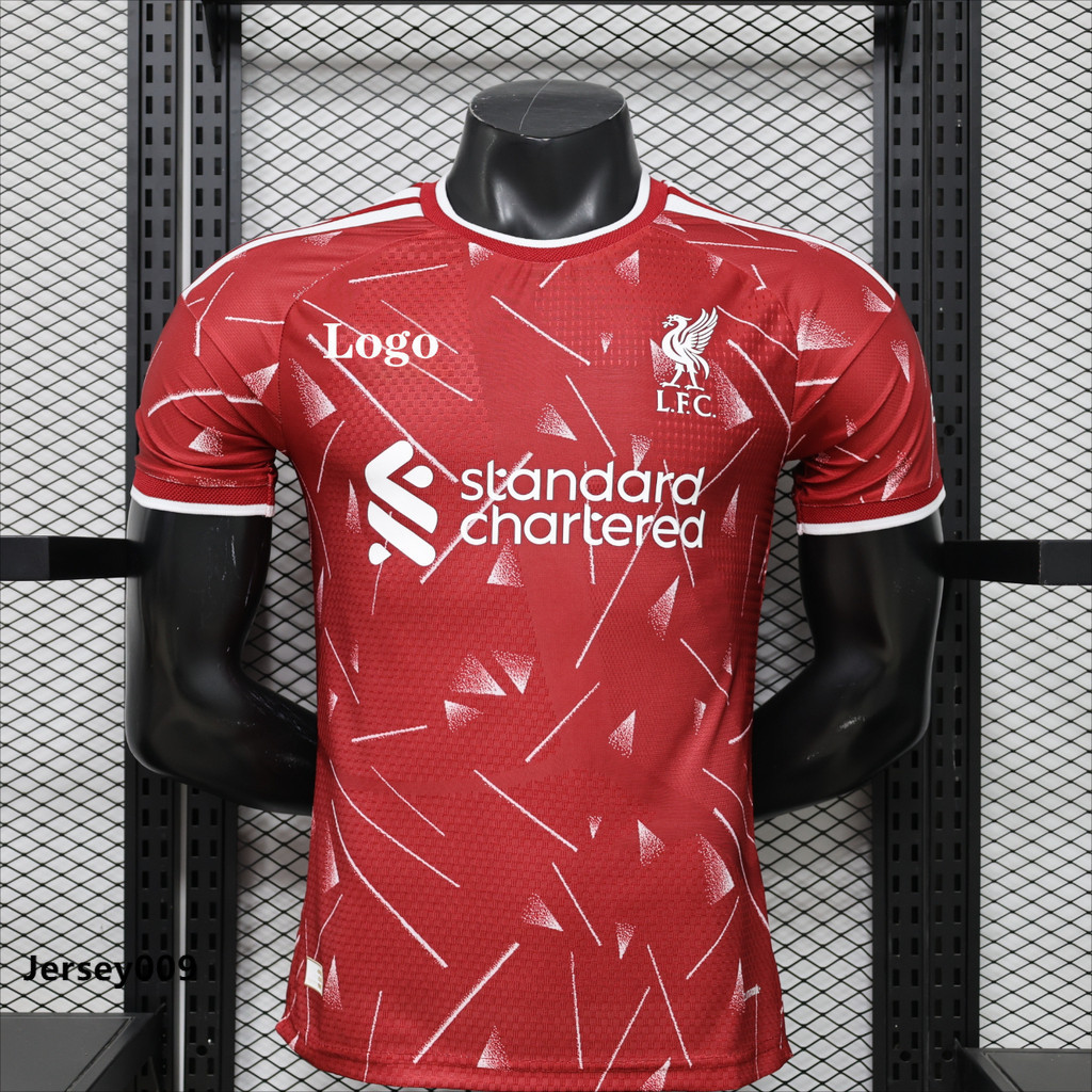 26 / 27 LFC Câu lạc bộ bóng đá Liverpool Home Premium Jersey Player Edition - Tên & Số tùy chỉnh, Áo