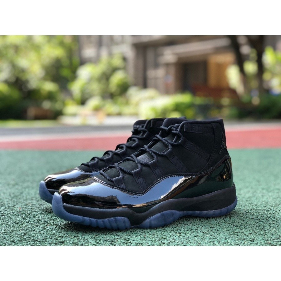 378037005 Jordan 11 Retro cao màu đen gamma aj11 giày bóng rổ giày thể thao zudq GCDC 86FA