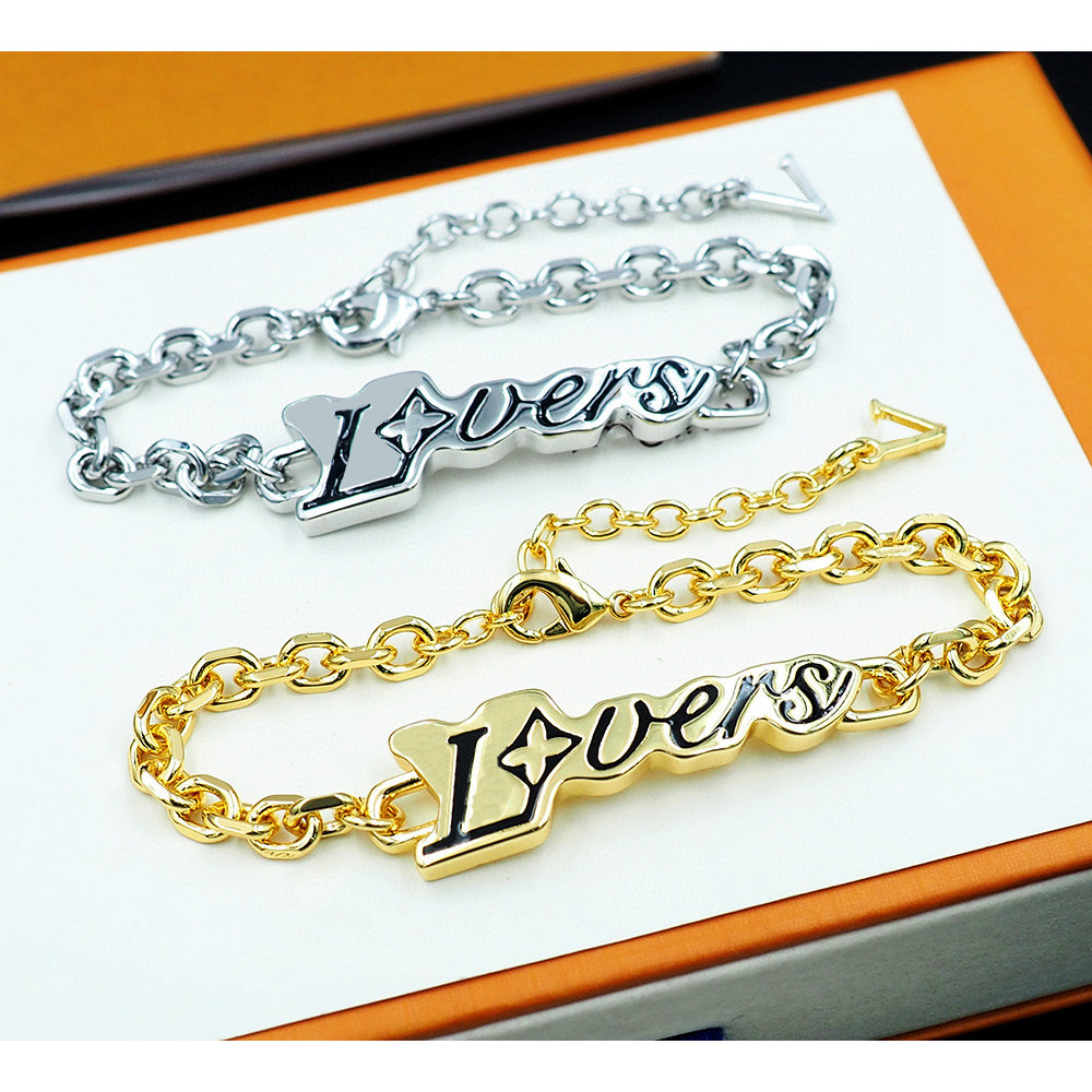 NMOX Enamel letters, bold floral letters v Couple's bracelet, men's bracelet v Lettering