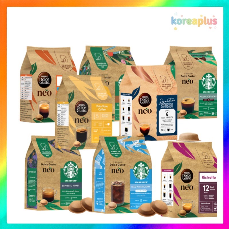 [Starbucks] Cà phê NESCAFE Dolce Gusto NEO 12 viên (Viên nang cà phê Dolce Gusto)