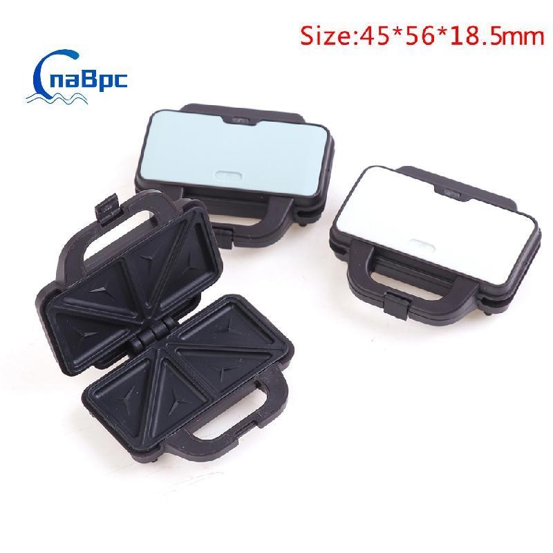 < CnaBpc > 1: 12 Nhà Búp Bê Mini Pancake Maker Waffle Sandwich Maker Nhà Bếp Điện Mẫu Mới