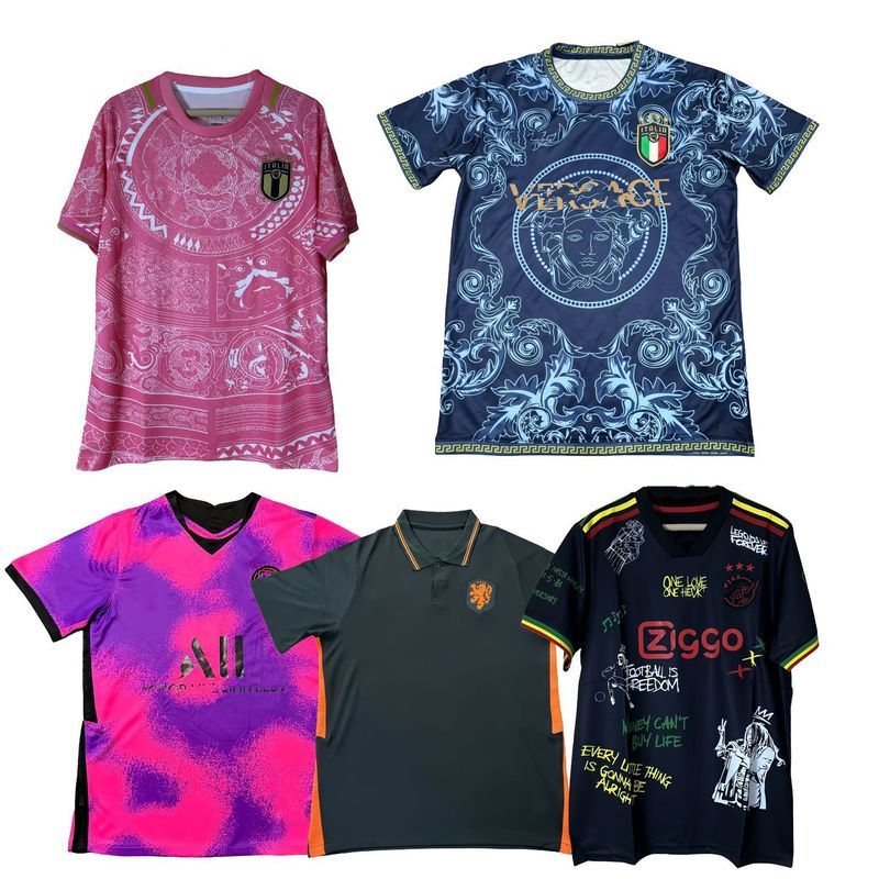 Áo đấu bóng đá của các đội bóng Ý Serie A: Napoli, AC Milan, Inter Milan, Roma, Lazio, Paris hiện có