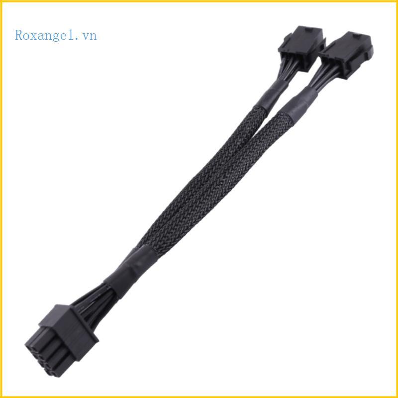 Cáp ROX 18AWG 6 chân đến 8 chân Thêm hai cổng PCI-Express nữa với 2 cổng 6 chân đến 8 chân