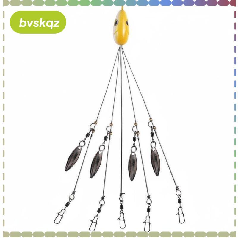 Alabama Rig Soft Swimbait Umbrella Rig Thiết kế lấy cảm hứng từ sinh học cho ngư dân Bass, Anglers