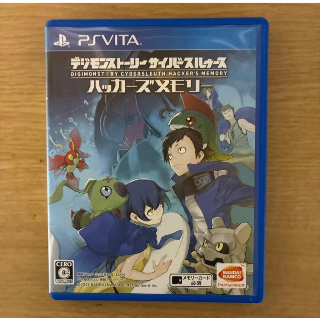 Used Digimon Story Cyber Sleuth Hacker’s Memory PS Vita Japanese Version Authentic Japan Import Pre-