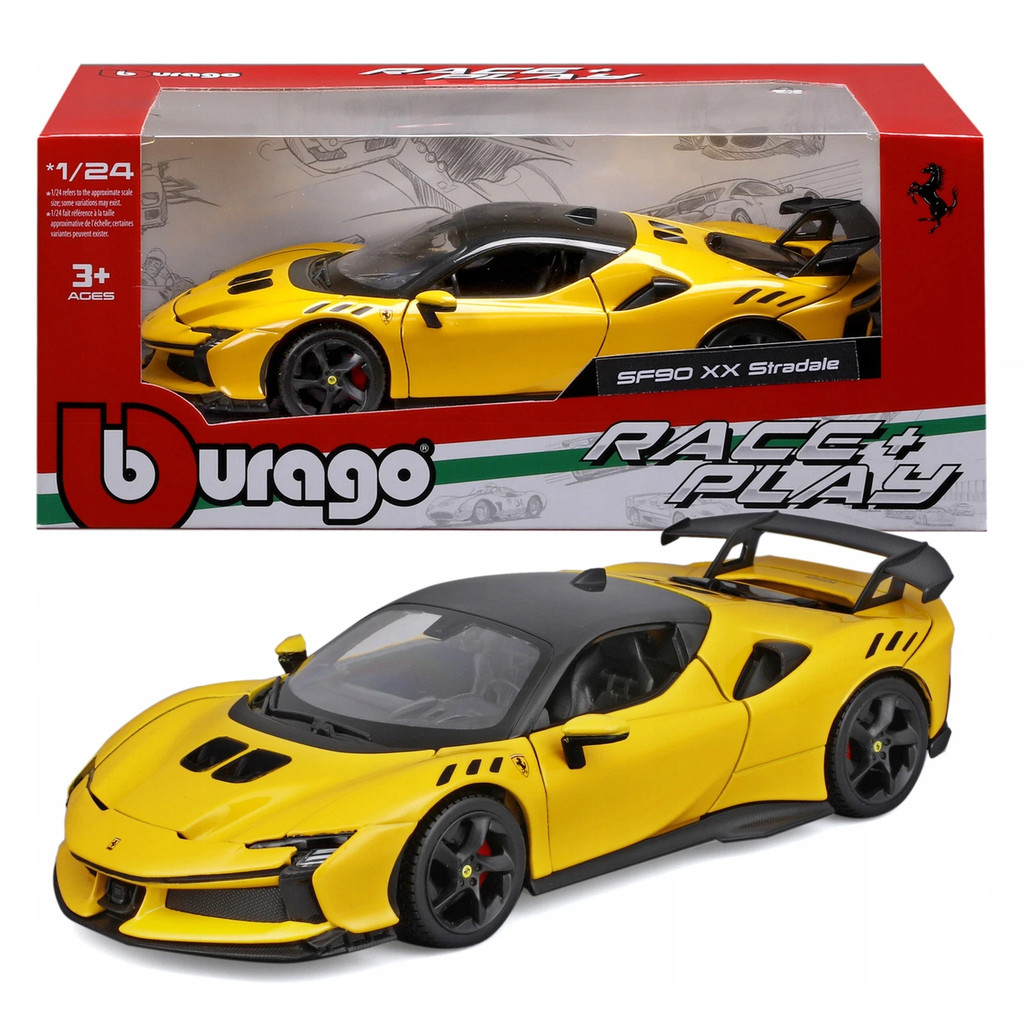 MÔ HÌNH XE Ferrari R & P - SF90 XX Stradale 1:24 BBURAGO