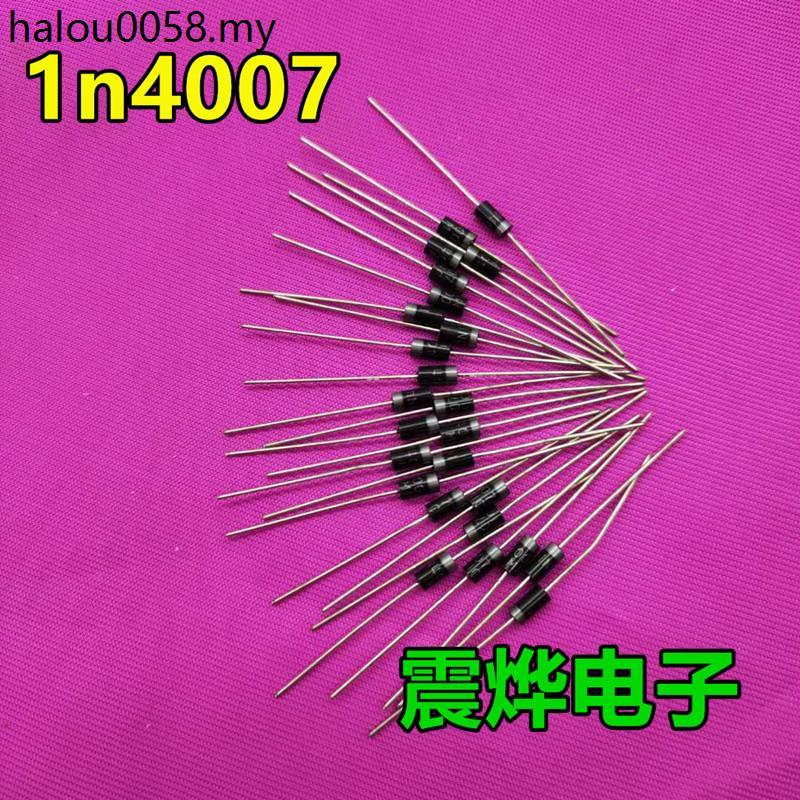 Đầu Bếp Cảm Ứng Chỉnh Lưu Diode 1N4007 DO-41 IN4007 1A 1000V 4007 Diode In-Line