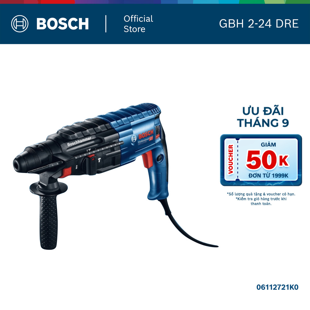 Máy khoan búa Bosch GBH 2-24 DRE