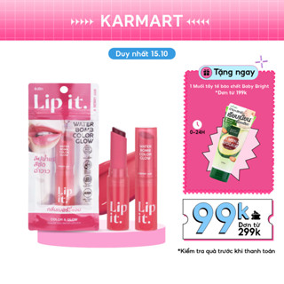 Son Dưỡng Bóng Môi LIP IT Water Bomb Color Glow 3g