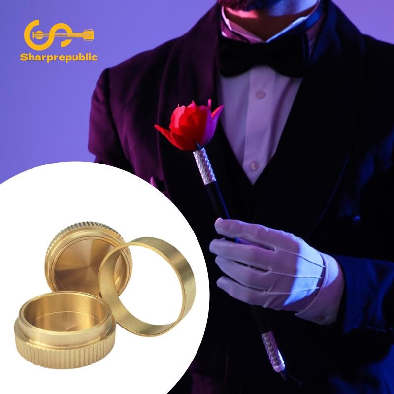 Sharprepublic Magic Prop Ten Pence Hộp Dịch Chuyển Sáng Tạo Phụ Kiện Ma Thuật Đồ Chơi Cho Hành Động 