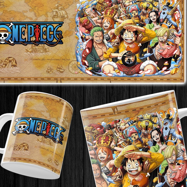 Cốc ly sứ in hình ANIME ONEPIECE