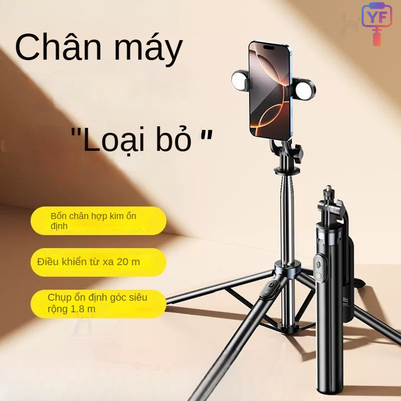 GậY Tự SướNg Bluetooth R6 MớI Cho đIệN ThoạI Di độNg Có đèN ChiếU SáNg