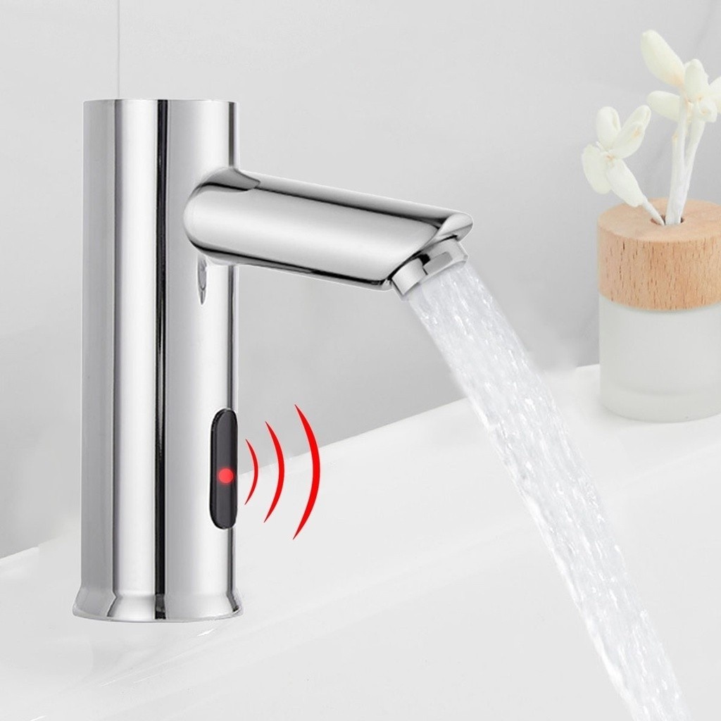 Sink Infrared Automatic Handsfree Faucet Sensor Touch Faucet Induction Electric Basin Faucet Water S