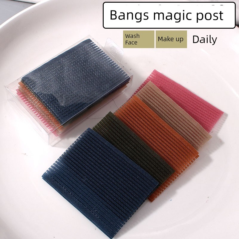 dán tóc dán tóc mái nữ Miếng dán đầu Velcro, miếng dán tóc gãy, miếng dán tóc gãy, đồ tạo tác sắp xế