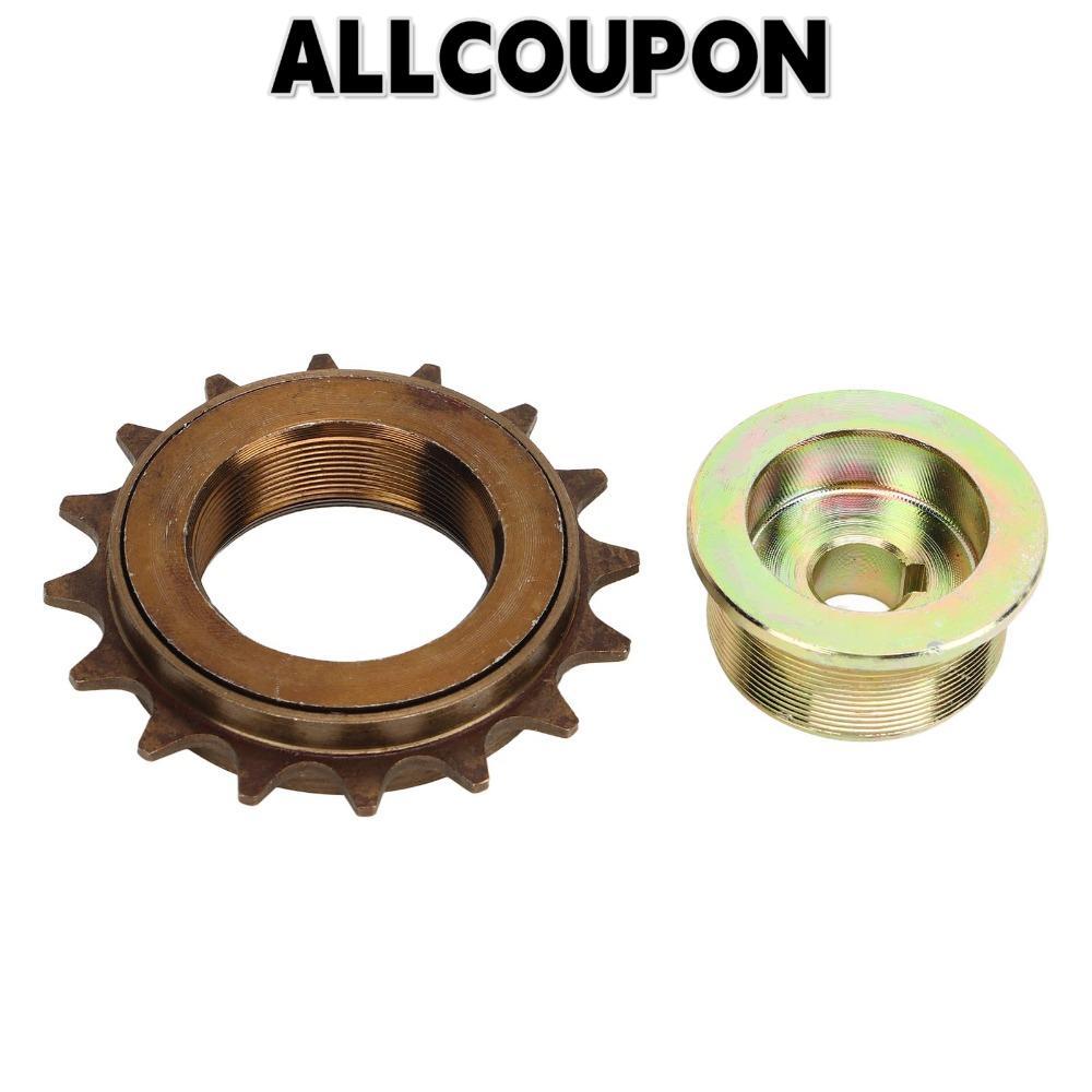 ALLCOUPON 1 Bộ Bộ Chuyển Đổi Freewheel, Bánh Xích Xe Đạp Điện Lắp Đặt Chính Xác Dễ Dàng, Bộ Phận Bán