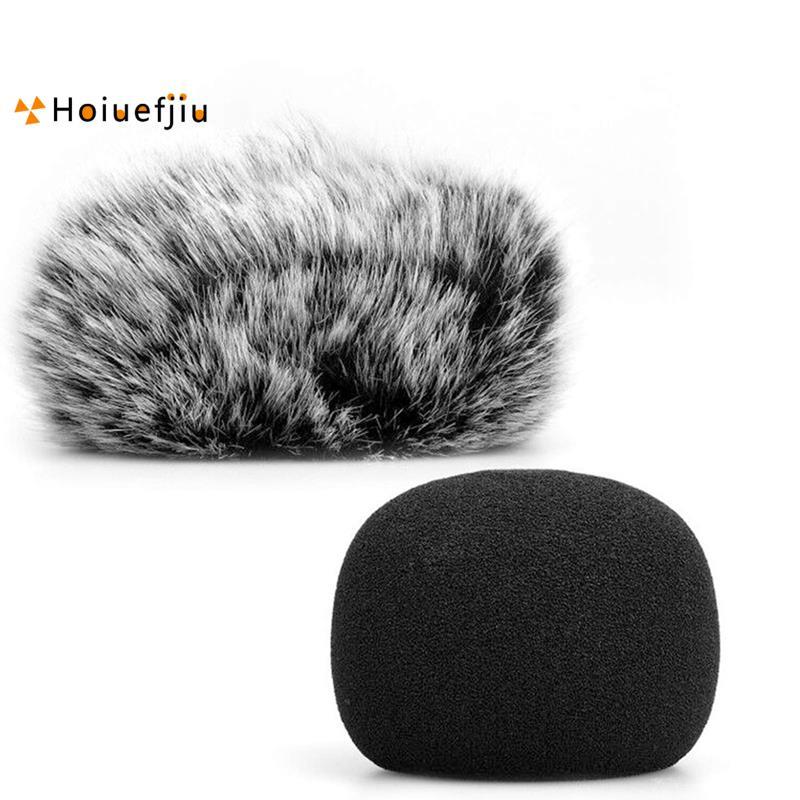 2 Chiếc Micrô Có Muff Wind Cover + Micro Xốp Kính Chắn Gió Cho Zoom H1 H1N Mic
