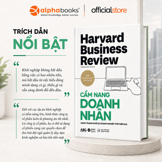 Sách - HBR Cẩm Nang Doanh Nhân (Bìa cứng)