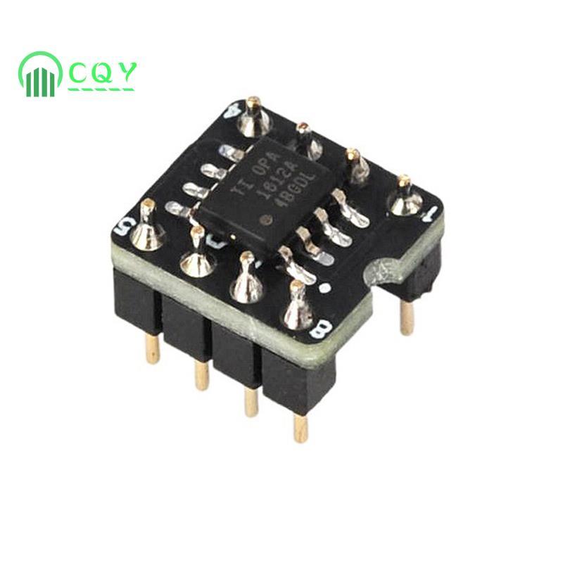 Biến dạng siêu thấp kép Op Amp OPA1612 (0.000015%), Bộ khuếch đại chuyển đổi SMD sang DIP, Thiết kế 