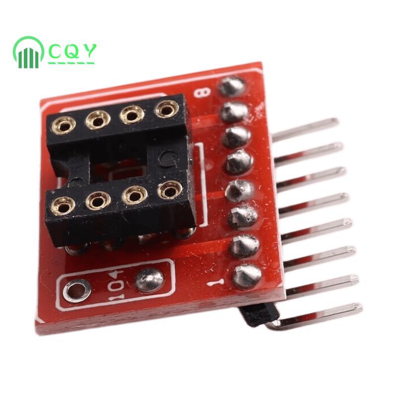 Gói ZIP SIP8 một tầng Chuyển đổi sang ổ cắm DIP8 hai tầng OP AMP Giống như NJM4558L NJM5532 4565 211