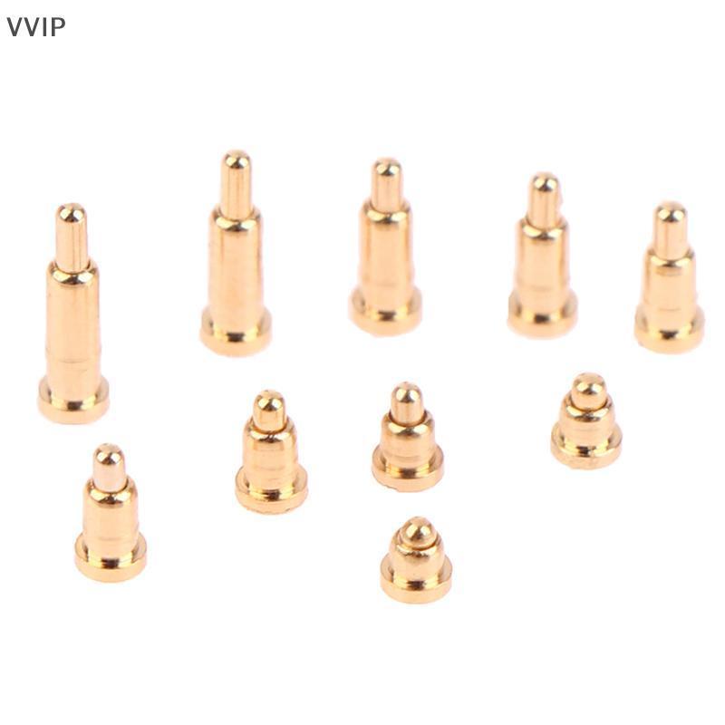Vvvn 10 Cái SMT Pogo Pin Kết Nối Pin Lò Xo Tải Thử Nghiệm 2-7MM PCB Pogopin QDD