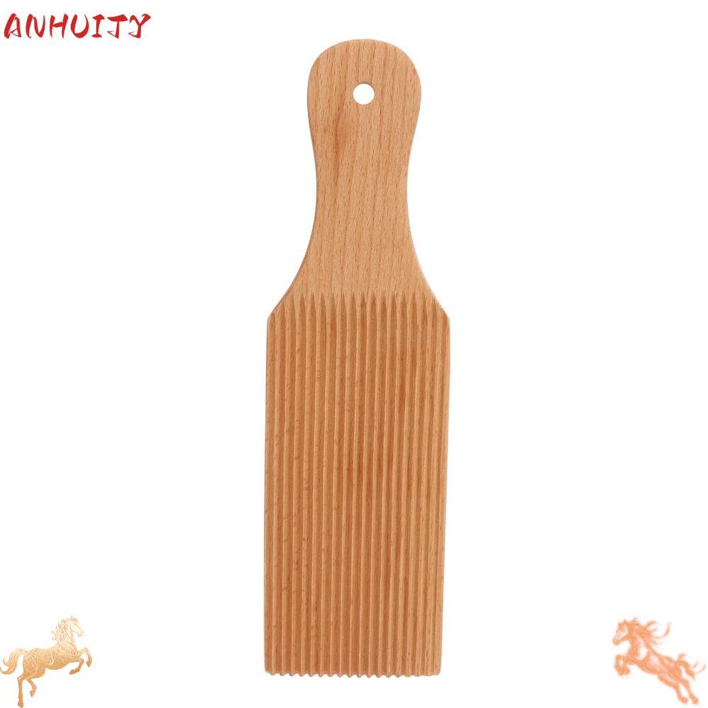 ANHUITYJ Gnocchi Board, Gỗ sồi Slanted Board Garganelli Paddle, Tiện ích nhà bếp Nhà hàng máy làm ch