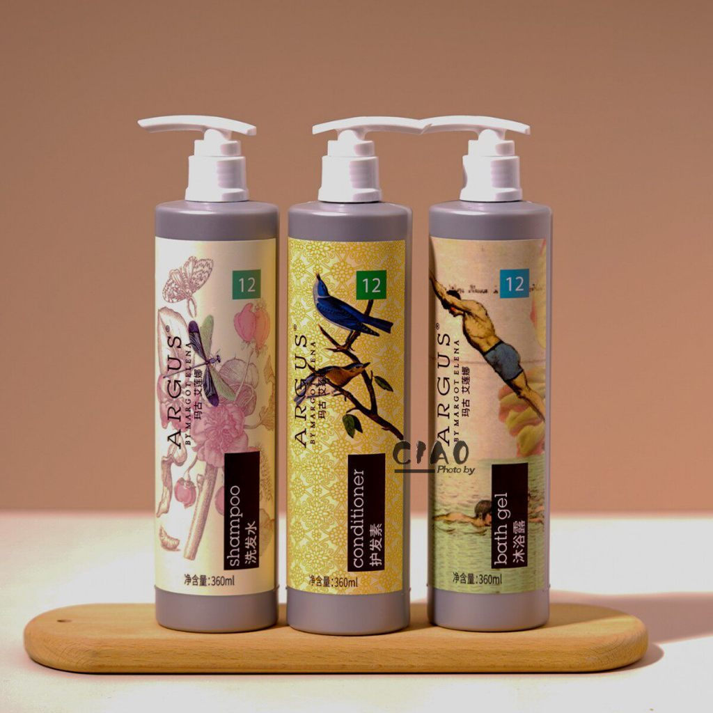 Radisson Hotel ARGUS Orange Mimosas Dầu gội Dầu xả toàn thân 360ml Wanli Hotel ARGUS Citrus Mimosa D