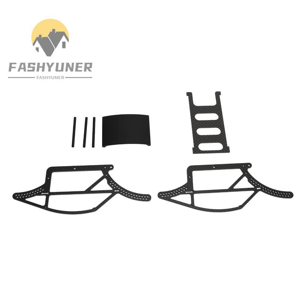 Khung gầm bằng sợi Carbon FASHYUNER, Phụ kiện RC Bộ khung gầm RC nhẹ, Khung nâng cấp RC tỷ lệ 1 / 18
