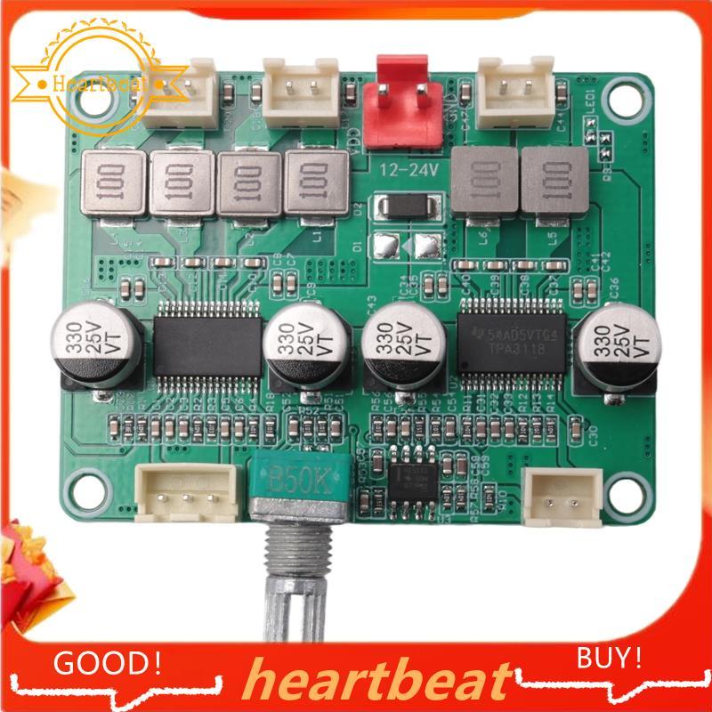 Bảng khuếch đại âm thanh kỹ thuật số TPA3118 Mô-đun khuếch đại 2.1 kênh 2X30W & 60W Bảng khuếch đại 