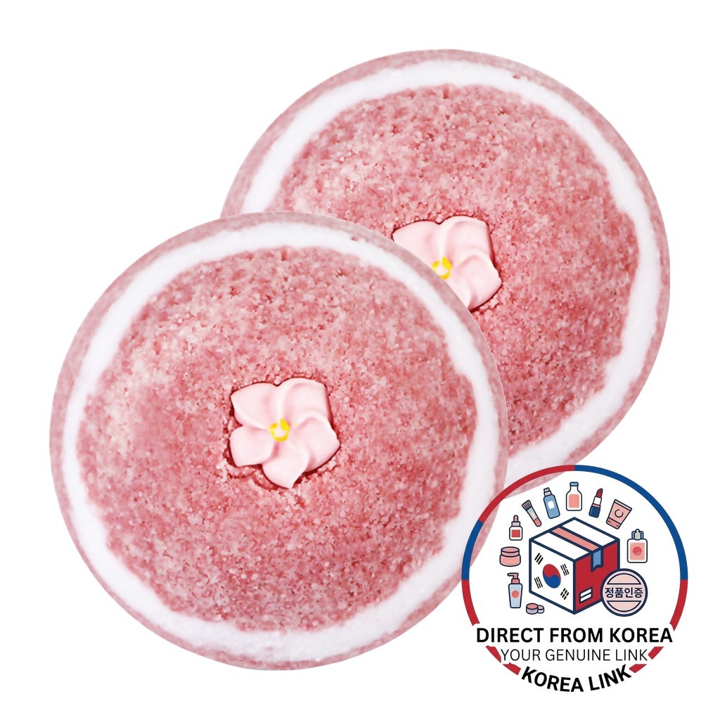 [arbian] Muối sủi bồn tắm Pink Blossom 130g, bộ 2 gói / Tắm sủi bọt Hàn Quốc / Hương hoa / Chính hãn
