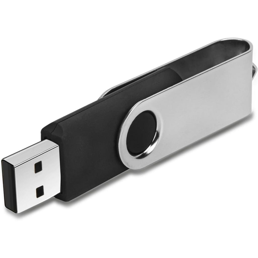 Thiết kế xoay Ổ đĩa Flash USB 16GB có móc khóa, Gậy ổ đĩa ngón tay cái di động USB 2.0, ổ đĩa Flash 