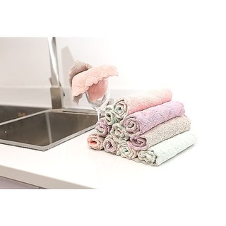 SET 10 Khăn lau Bếp đa năng vải mềm mịn ( Giao màu ngẫu nhiên)