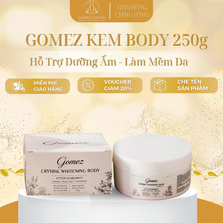 Gomez Kem Body Dưỡng Ẩm & Làm Mềm Da - Nâng Tone Cho Mọi Loại Da Với Chiết Xuất Tự Nhiên Giàu Dưỡng Chất