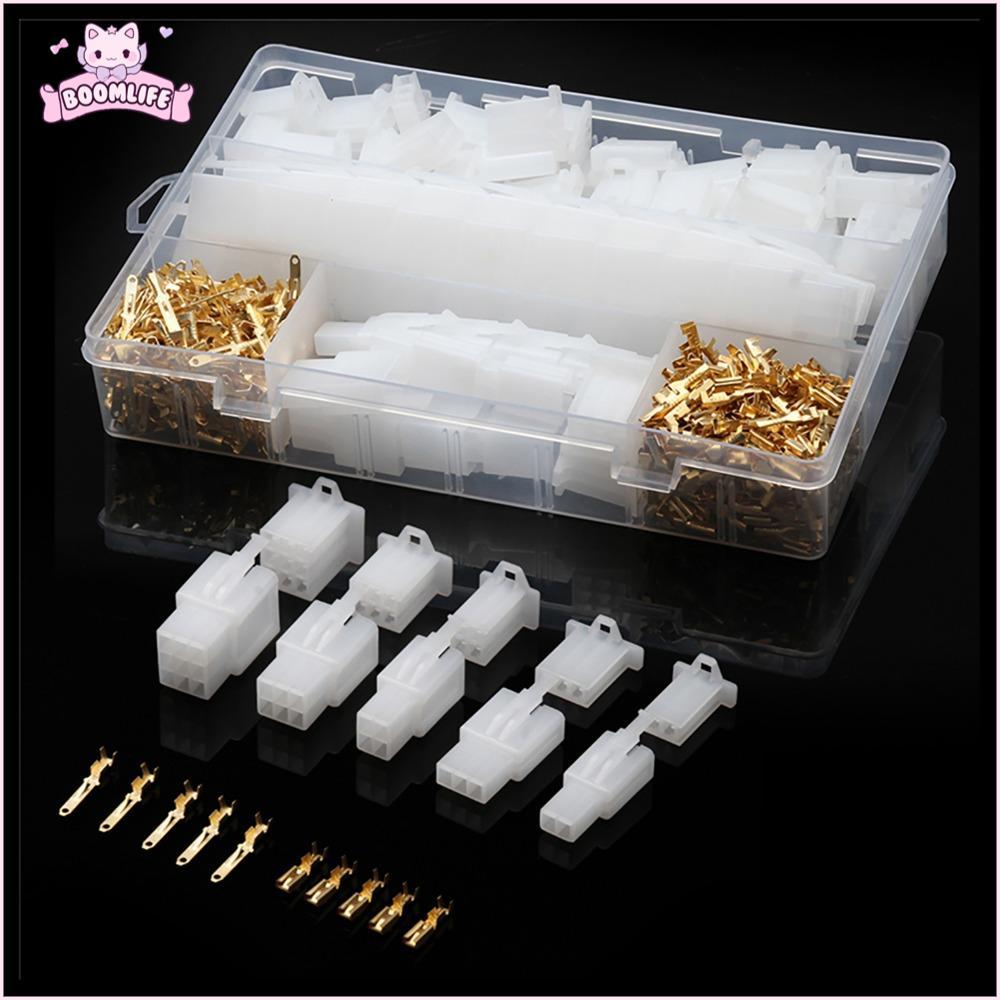 BOOMLIFE 580 Chiếc Pin Header Connector, Pin Count 2 3 4 6 9 Crimp Terminal Wire Connector Kit, Bộ k
