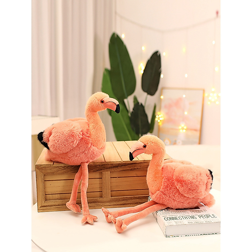 Mô Phỏng Búp Bê Flamingo Sang Trọng Đồ Chơi Flamingo Flamingo Búp Bê Ragdoll Quà Tặng Sinh Nhật Ngày