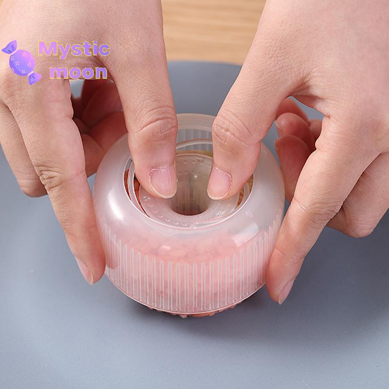 [Huyền bí] Máy làm cơm tròn Donut Khuôn làm Sushi chống gỉ DIY Bento Set cho nhà bếp trẻ em [Mới]