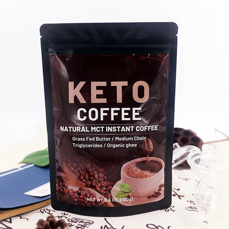 Hàng sẵn có Vận chuyển nhanh Hàng có sẵn MCT Glycerin Diester KETO Bữa ăn thay thế CÀ PHÊ KETO CÀ PH