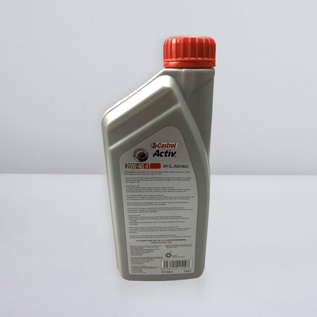 DẦU ACTIV CASTROL 20W40 1L ACTIV ESSENTIAL