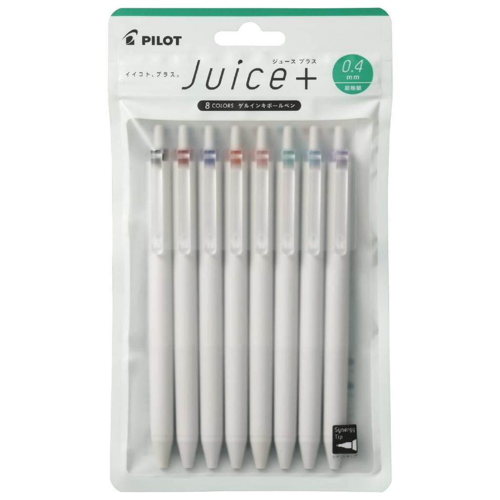 Pilot Gel Ballpoint Pen Juice Plus 0.4mm 8-Color Set LJL148C PILOT