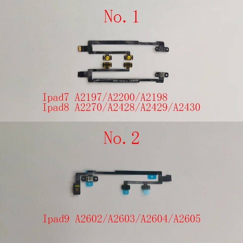 Bật nguồn Tắt Công Tắc Điều Khiển Cáp Mềm Cho iPad 10.2 2019 2020 2021 A2198 A2197 A2200 / A2270 A24