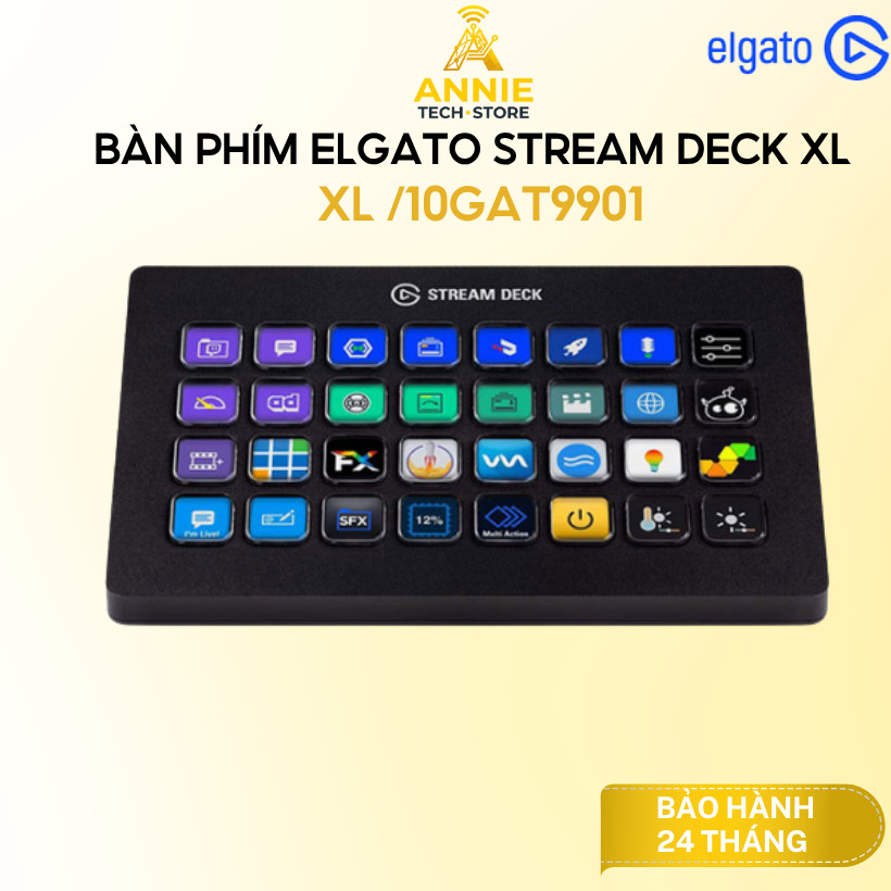 Bàn phím Elgato Stream Deck XL, Stream Deck + XL - Hàng chính hãng