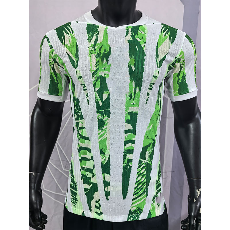 Áo bóng đá 2526 Phong cách mới Phiên bản cầu thủ Jersey Nigeria Đội tuyển quốc gia Áo ngắn tay