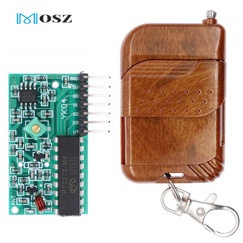 IC 2262 / 2272 4 CH Chìa Khóa Điều Khiển Từ Xa Không Dây 315MHZ Mô-đun Thu F Arduino