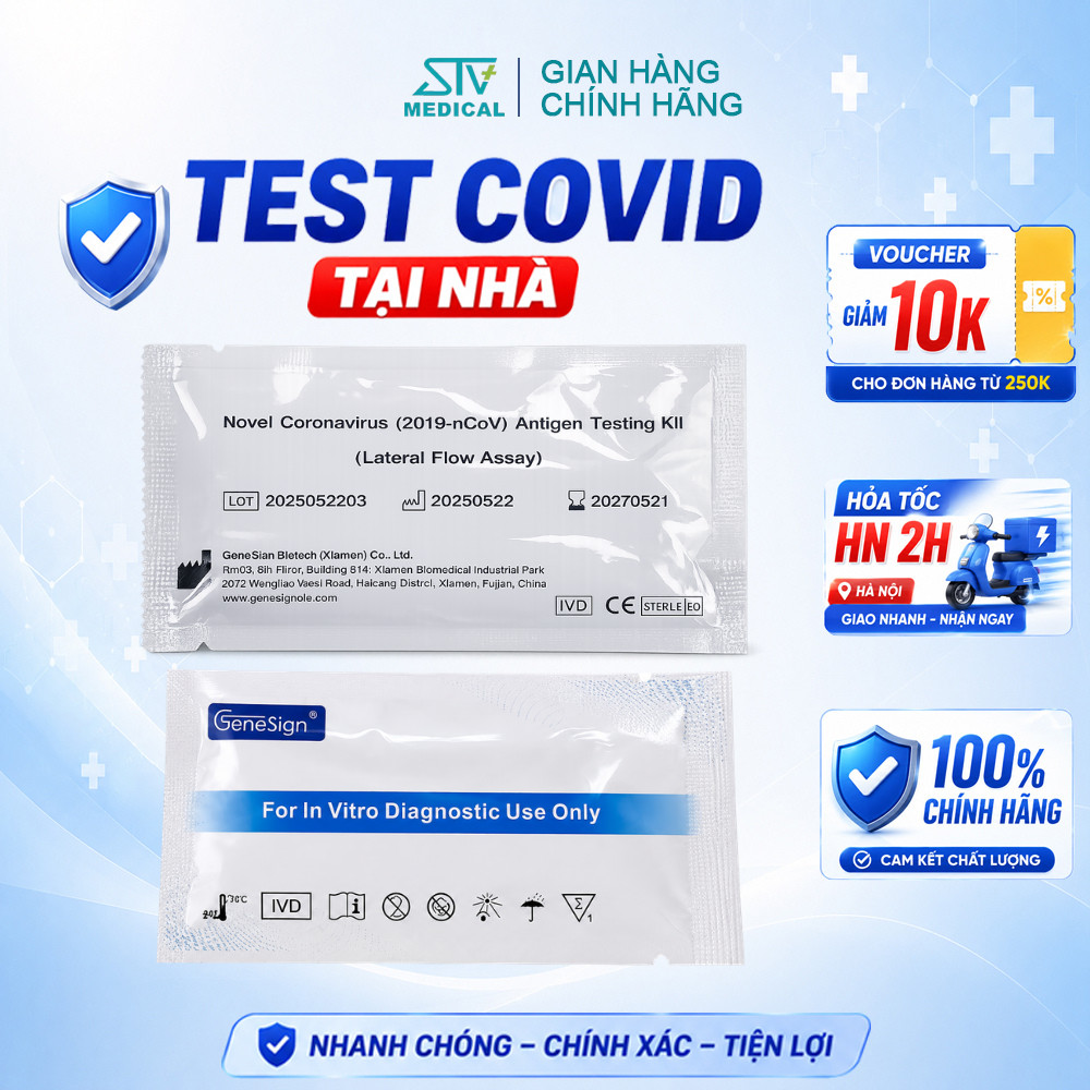 Test Covid Tại Nhà - Que Test Covid Chính Hãng Dễ Sử Dụng Kết Quả Nhanh