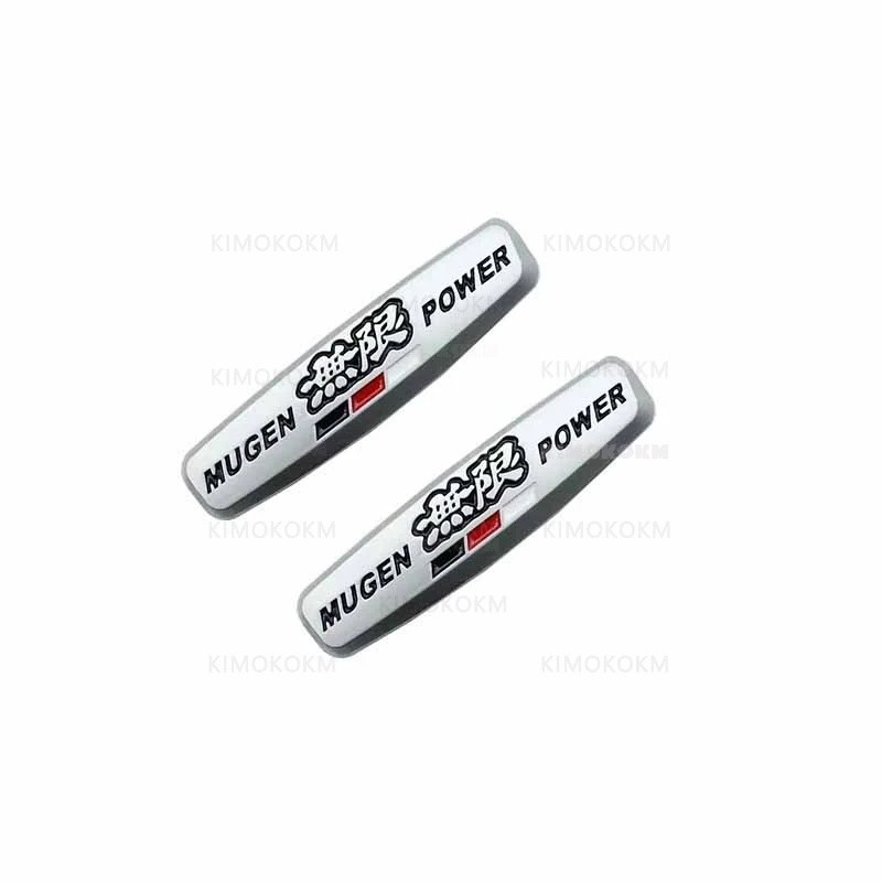 3D Kim Loại Xe Quốc Huy Miếng Dán Ghế Cho MUGEN Tái Trang Bị Miếng Dán Cho Xe Honda Mugen Power Logo