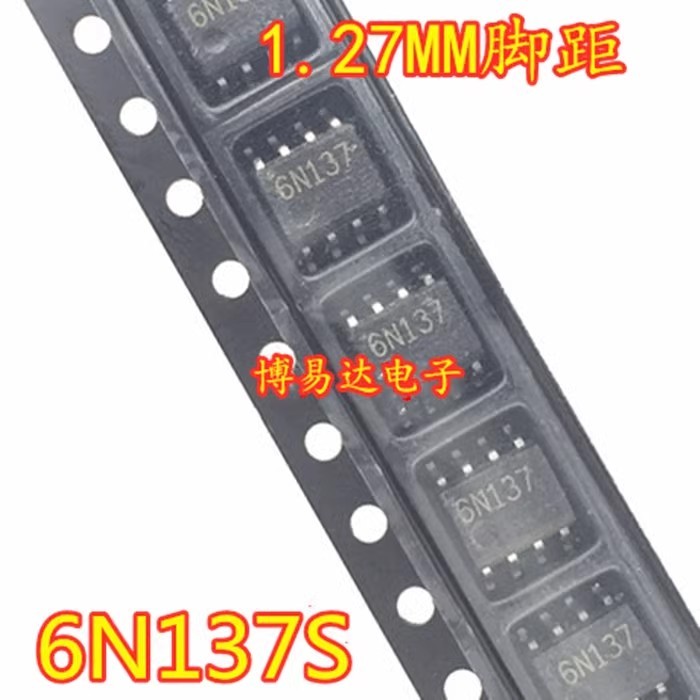[5 CÁI] Miếng dán quang tốc độ cao 6n137 6n136 6n135 nhập khẩu chính hãng 1.27MM SOP-8