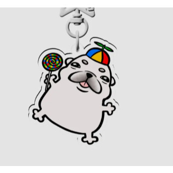 Pibble Keychain Mua Decor Shop