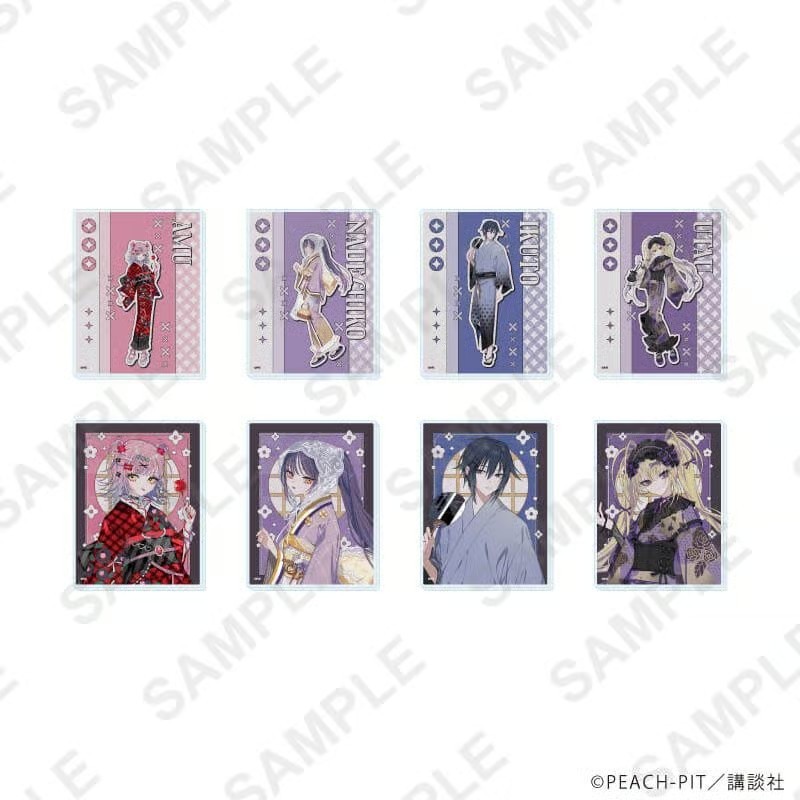 Shugo Chara Thẻ Yukata Ver Acrylic Thẻ Amu Hinamori Trang Sức Thời Trang Nagihiko Fujisaki Phụ Kiện 
