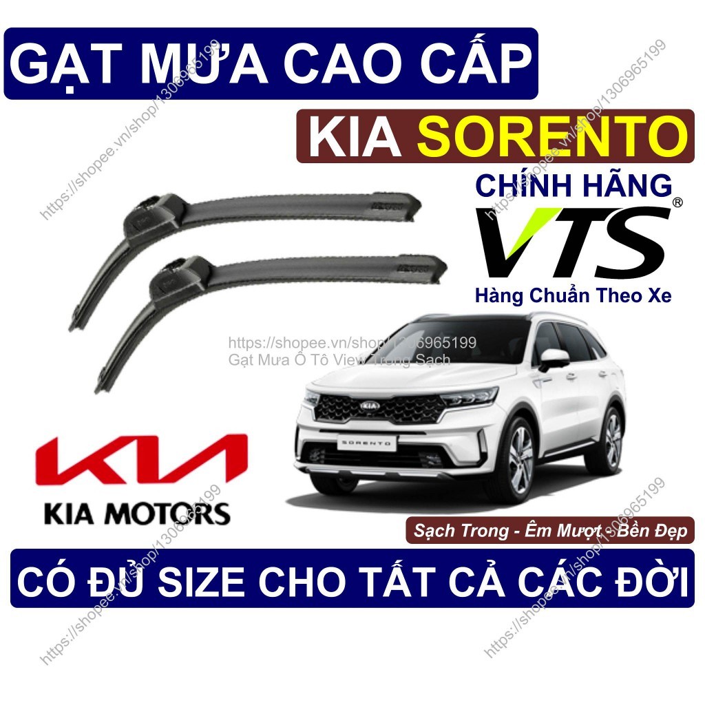 Gạt Mưa Kính Lái KIA Sorento, Cặp Gạt Mưa Kính Lái Cho Các Dòng Xe KIA Sorento, Có Đủ Size Cho Các Đ