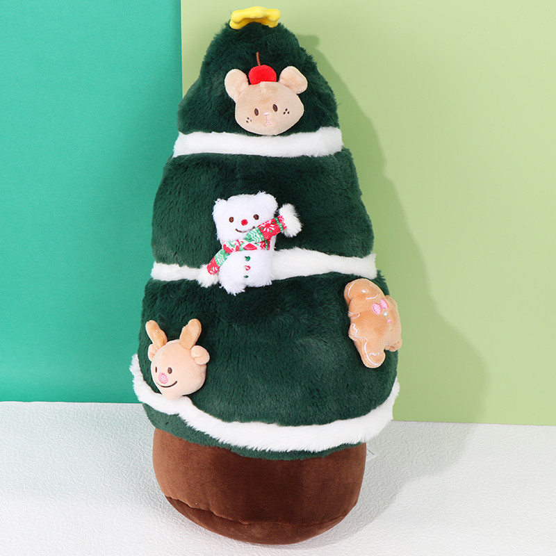 2026 Mới MINISO MINISO MINISO Vui Vẻ Cây Giáng Sinh Gối Dễ Thương Vớ Búp Bê Búp Bê Đồ Chơi Sang Trọn